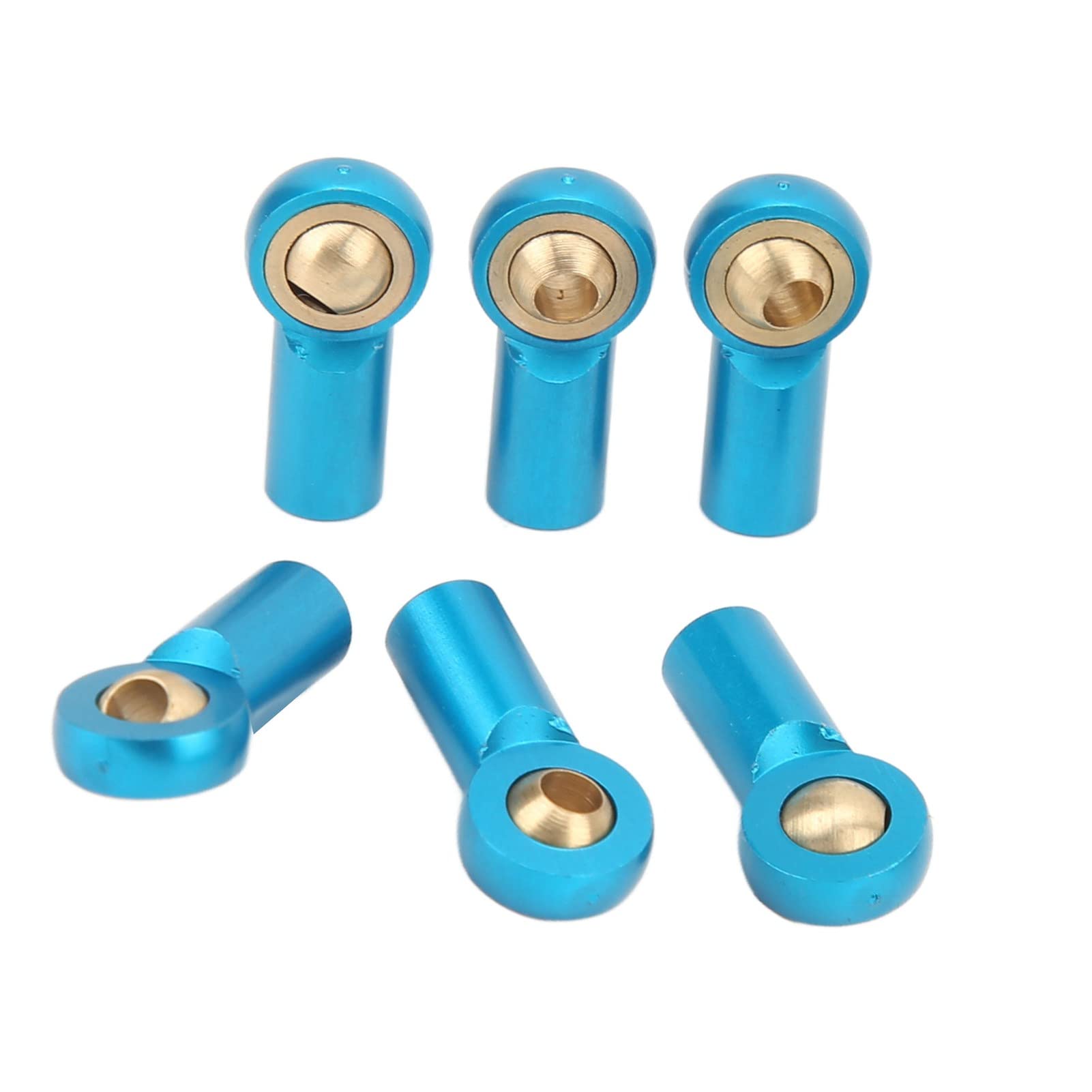 Tête à rotule M3 en alliage d'aluminium haute précision RC Car Rod End pour remplacement (bleu foncé
