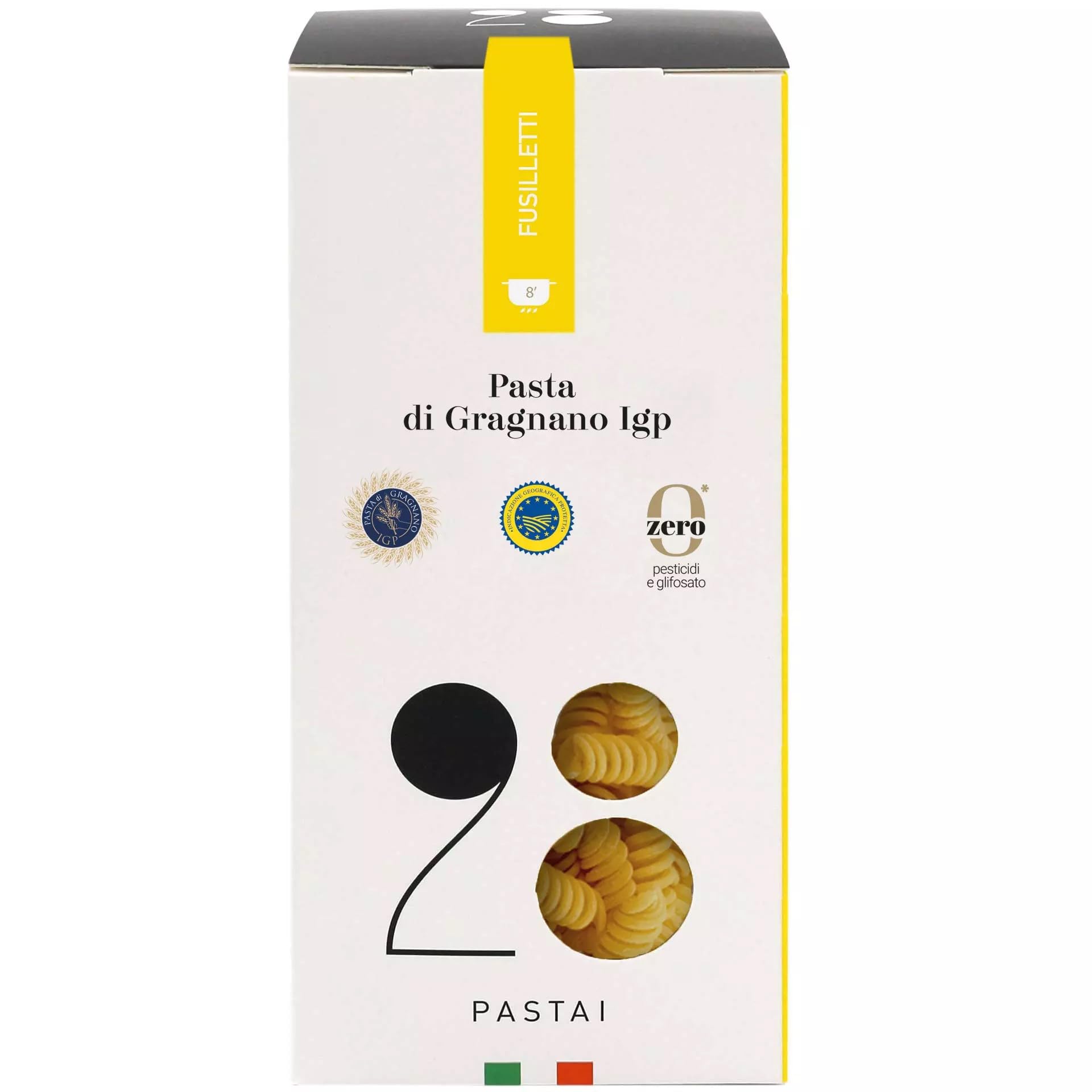 28 Pastai Novità Kit Dispensa "Tradizione" - Pasta di Gragnano IGP - Gift Box - Pasta artigianale di Grano 100% italiano - Trafilata al bronzo - Eccellenza Campana - Box 10 conf da 500 g formati misti