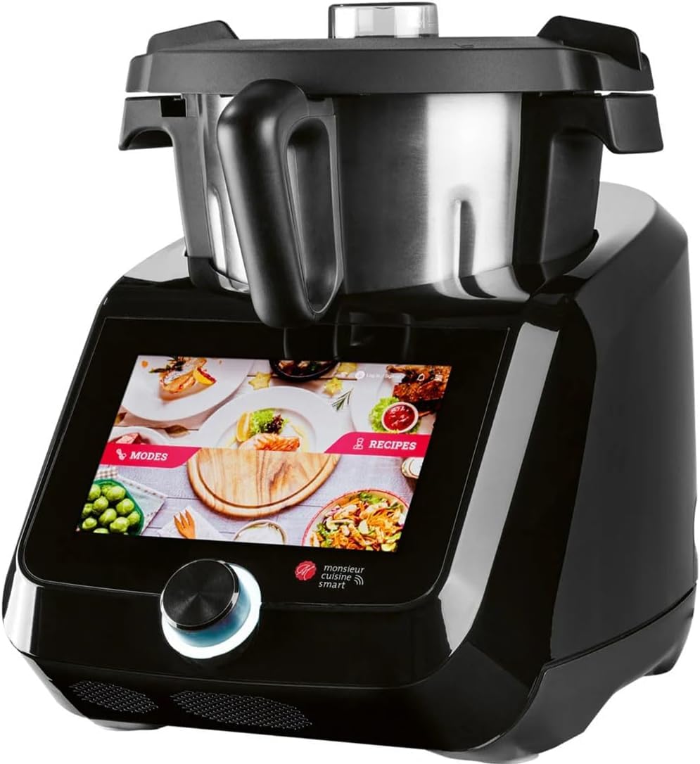 PSIDE Silvercrest Monsieur Cuisine Smart Black Edition SKMS 1200 B1, 1200 W, Schwarz