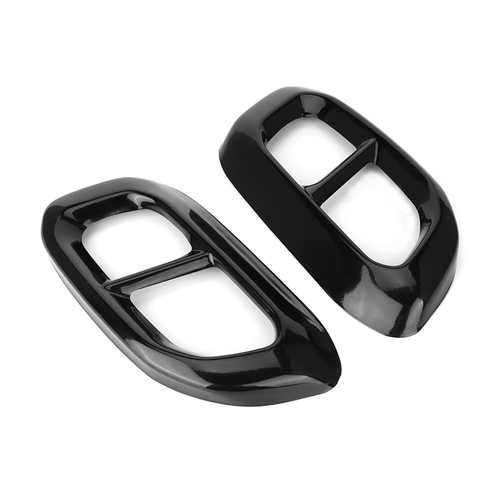 Silenciador Escape Silenciador Escape Acero Inoxidable 2Uds Marco Cubierta Embellecedor Tubo Punta Trasera Apto para Mercedes para Benz GLC GLE GLS W167 X253 X167 2020 Escape Sonido Turbo