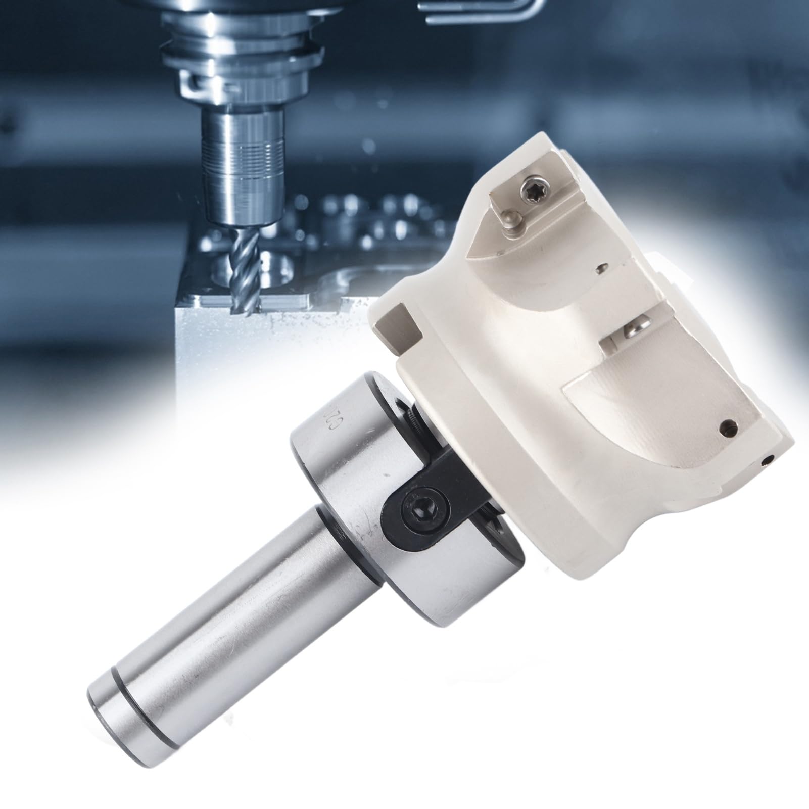 Portapinza C20 FMB27 BAP400R 80 27 6 Fresa per flauto APMT1604 Inserti per fresatura Utensile per fresatura CNC ad alta precisione per la lavorazione dei metalli con 6 o 10 inserti (C20-FMB27+testa