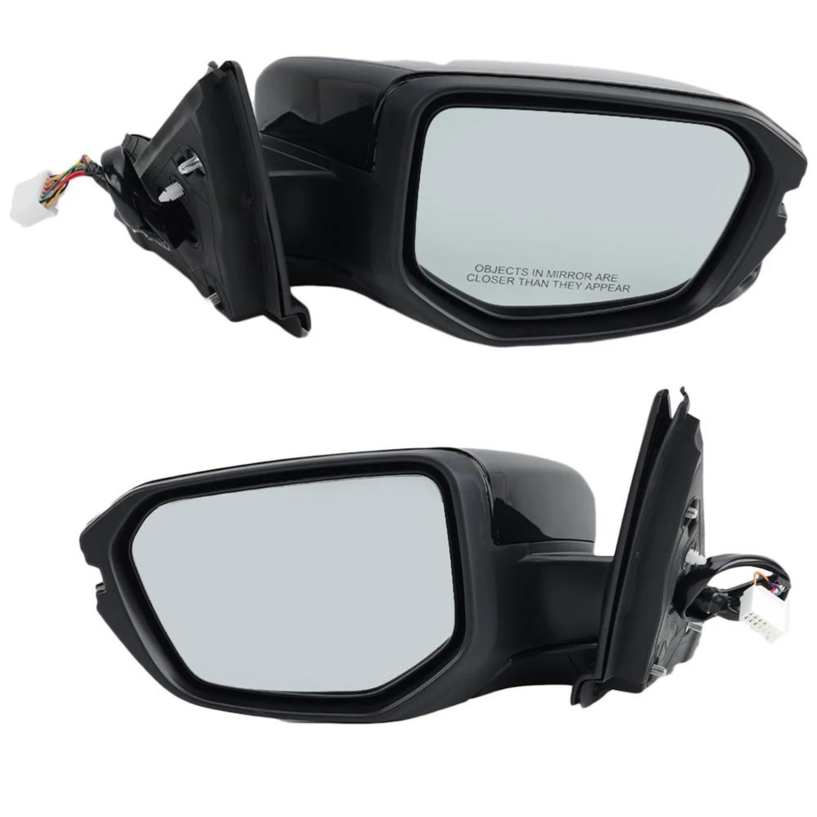 Rétroviseur extérieur Civic 2016-2021 noir pliable manuel paire - 8