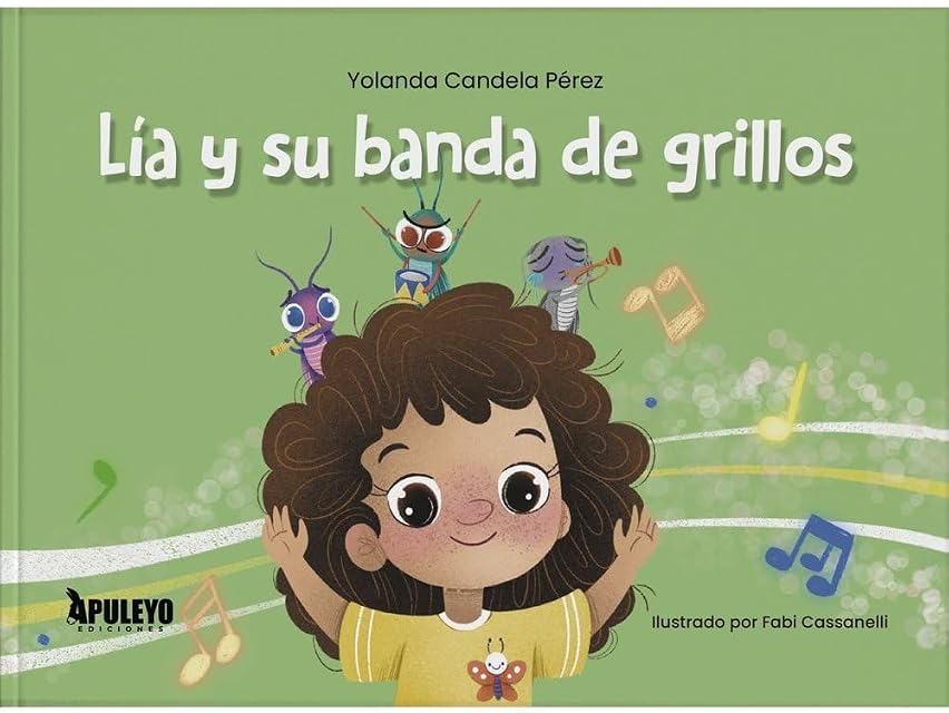 Portada de Lía y su banda de grillos
