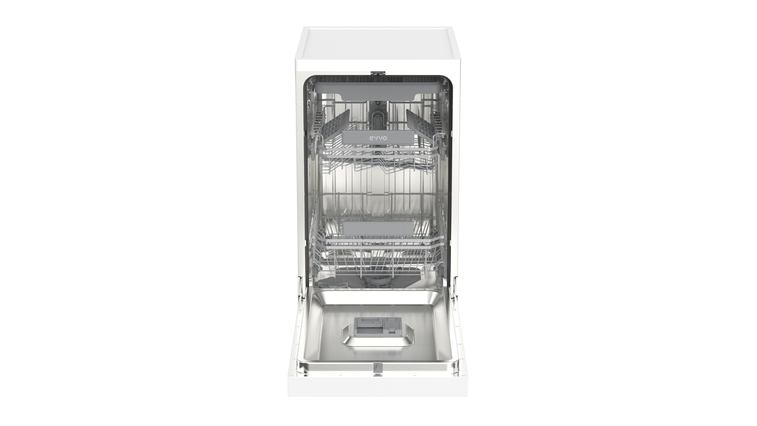Lavavajillas D3Y Slim - 45 cm, 11 Servicios, Clase Energética D, Diseño Slim Compacto, 6 Programas, Media Carga, Inicio Diferido, Secado Extra, Funcionamiento Silencioso