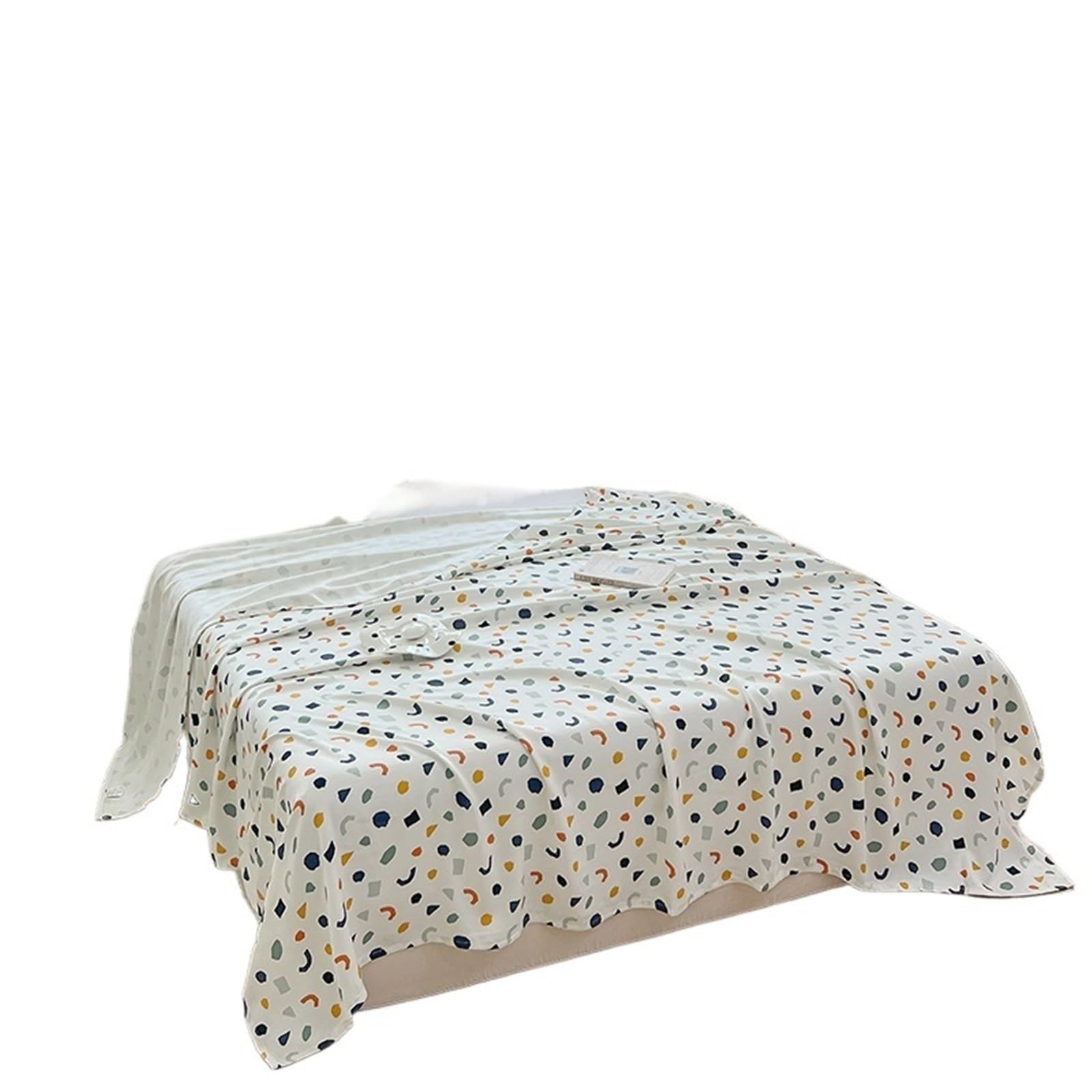 EBzvblxm Cooling Blanket for Summer, Breathable Summer Cooling Blanket Multicolor Multiple Sizes(Color1,200x230cm)