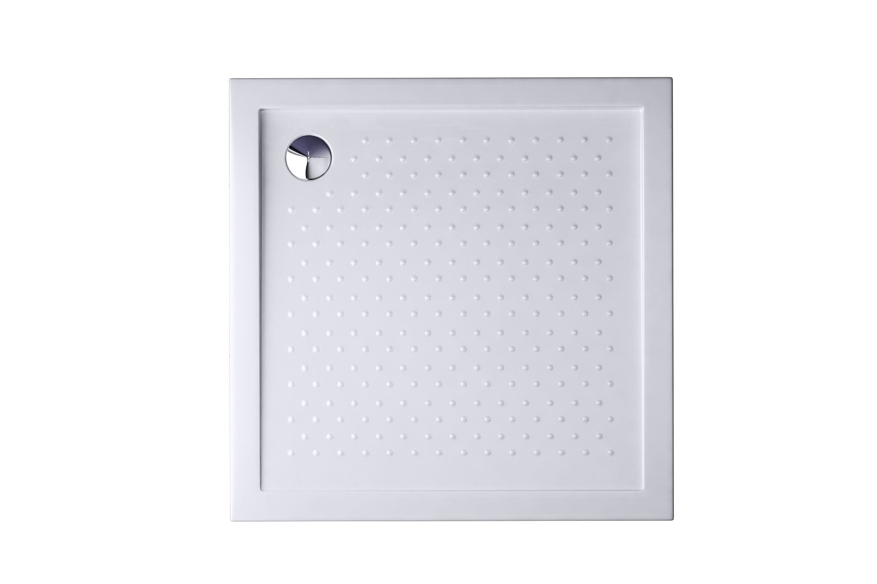 Durovin Bathrooms 900 x 900 x 40mm Shower Tray Anti Slip Surface Various Sizes,Acrylic Material, Square Shape, Ideal for Family&Elderly, Resists Staining, Yellowing&Cracking