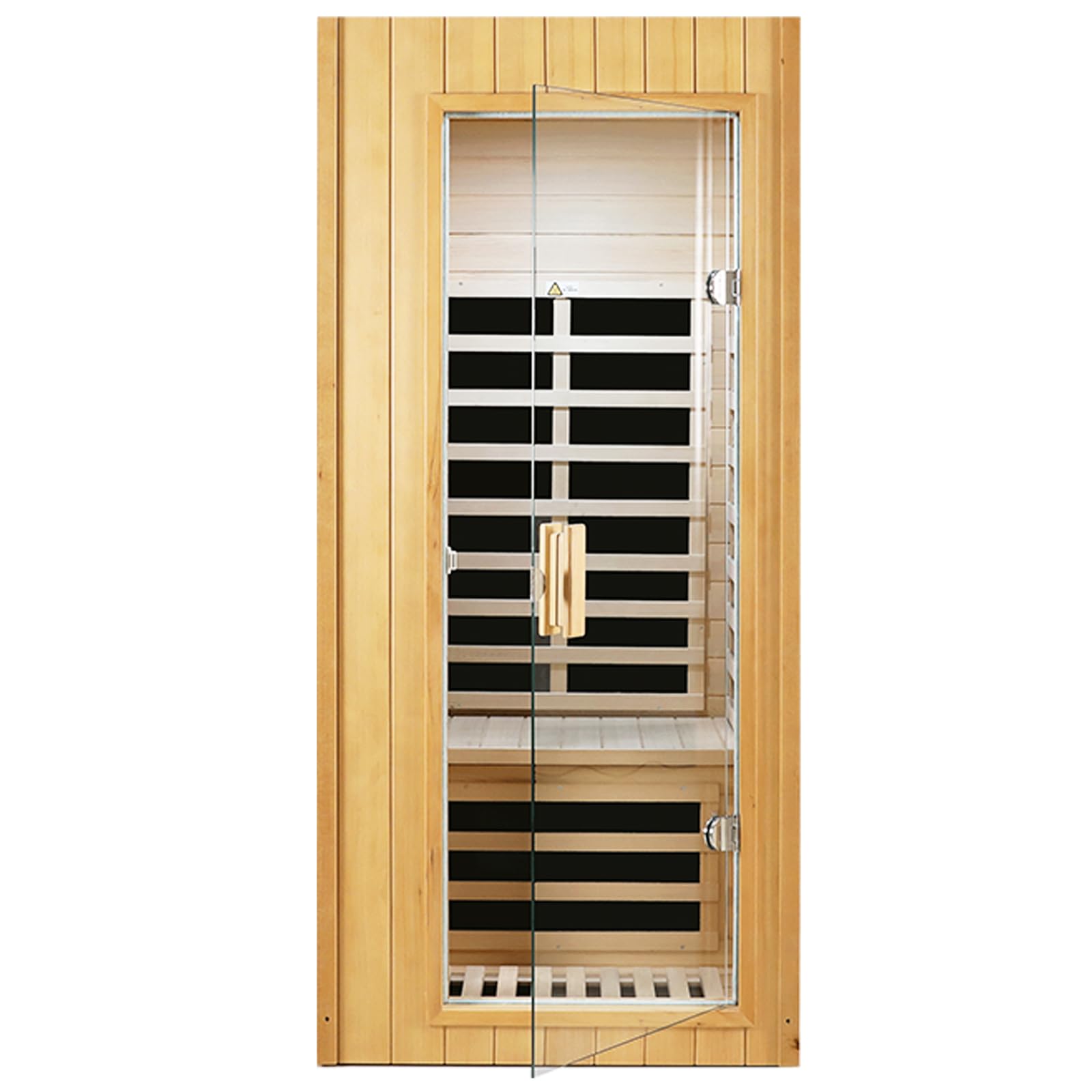 Kanlanth 1 Person Sauna with 270° Glass