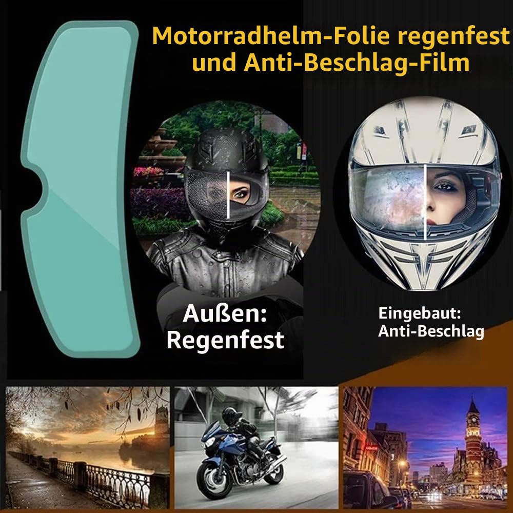Motorradhelm mit DOT/ECE-Zugelassener Helm Motorrad Klapphelm Integrierter Motorradhelm mit Anti-Fog-Doppelvisier Vollgesichts Motorrad Rennhelm für Erwachsene Männer und Frauen