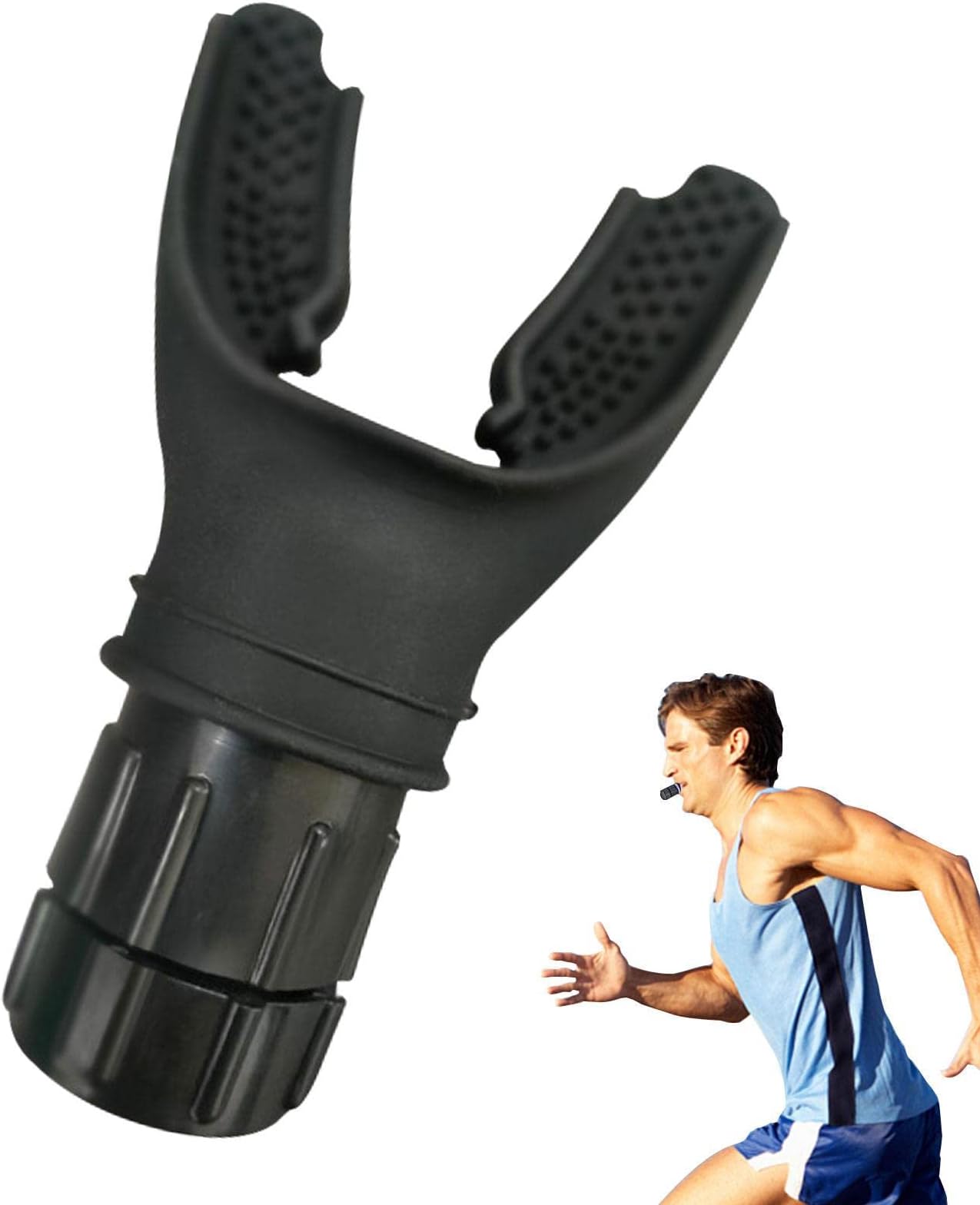 gebhartProfessional Lung Training Device | Improves Endurance | Increases Breathing Power | Portable Breathing Training Device for Swimmers, Singers, Athletes