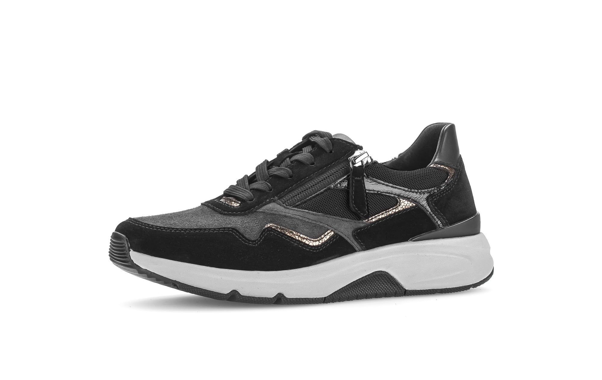 Gabor Damen Low-Top Sneaker, Frauen Halbschuhe,Wechselfußbett