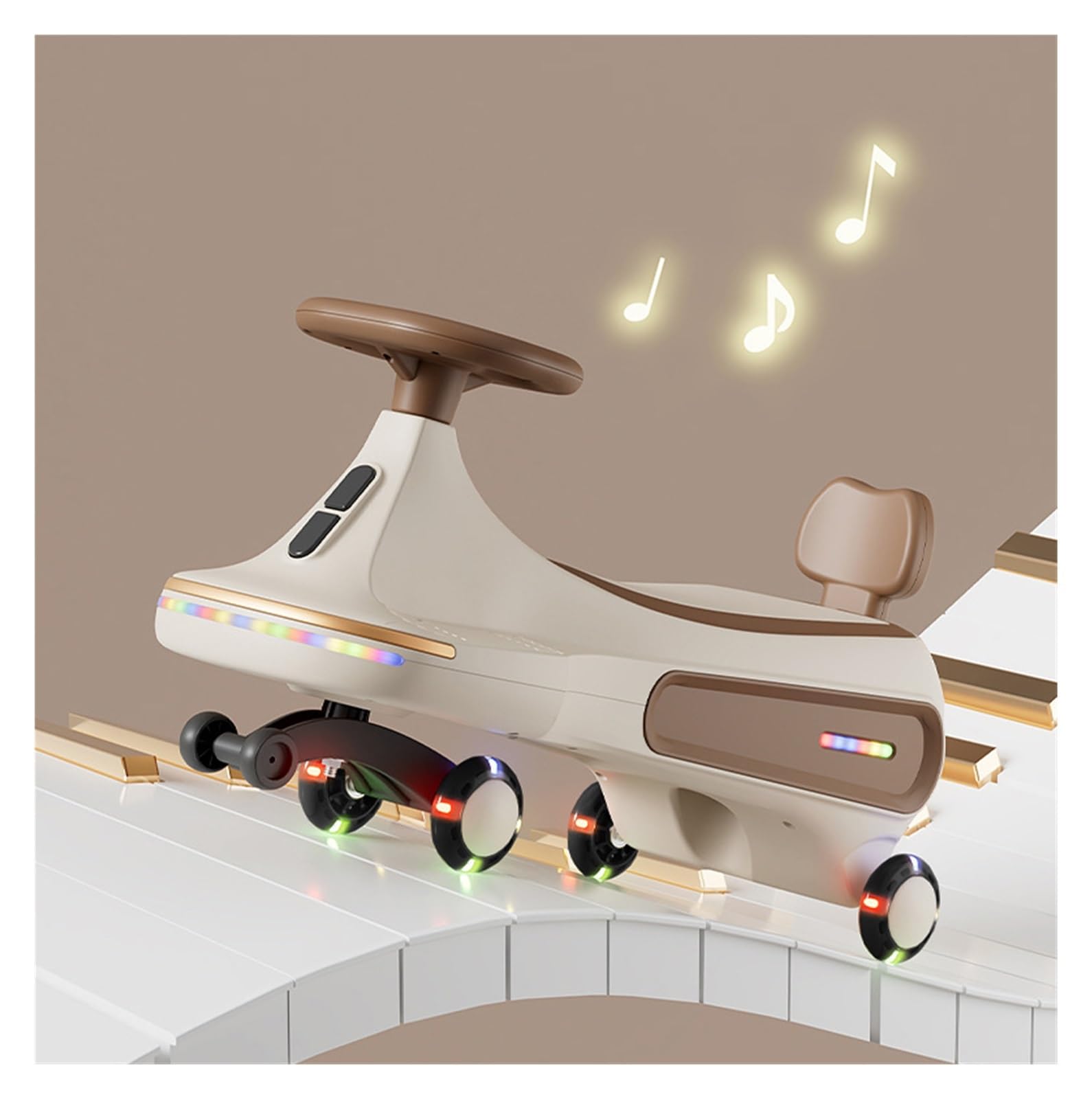 Samochód dla dzieci do siedzenia z miejscem do przechowywania pod siedzeniem Wiggle Car