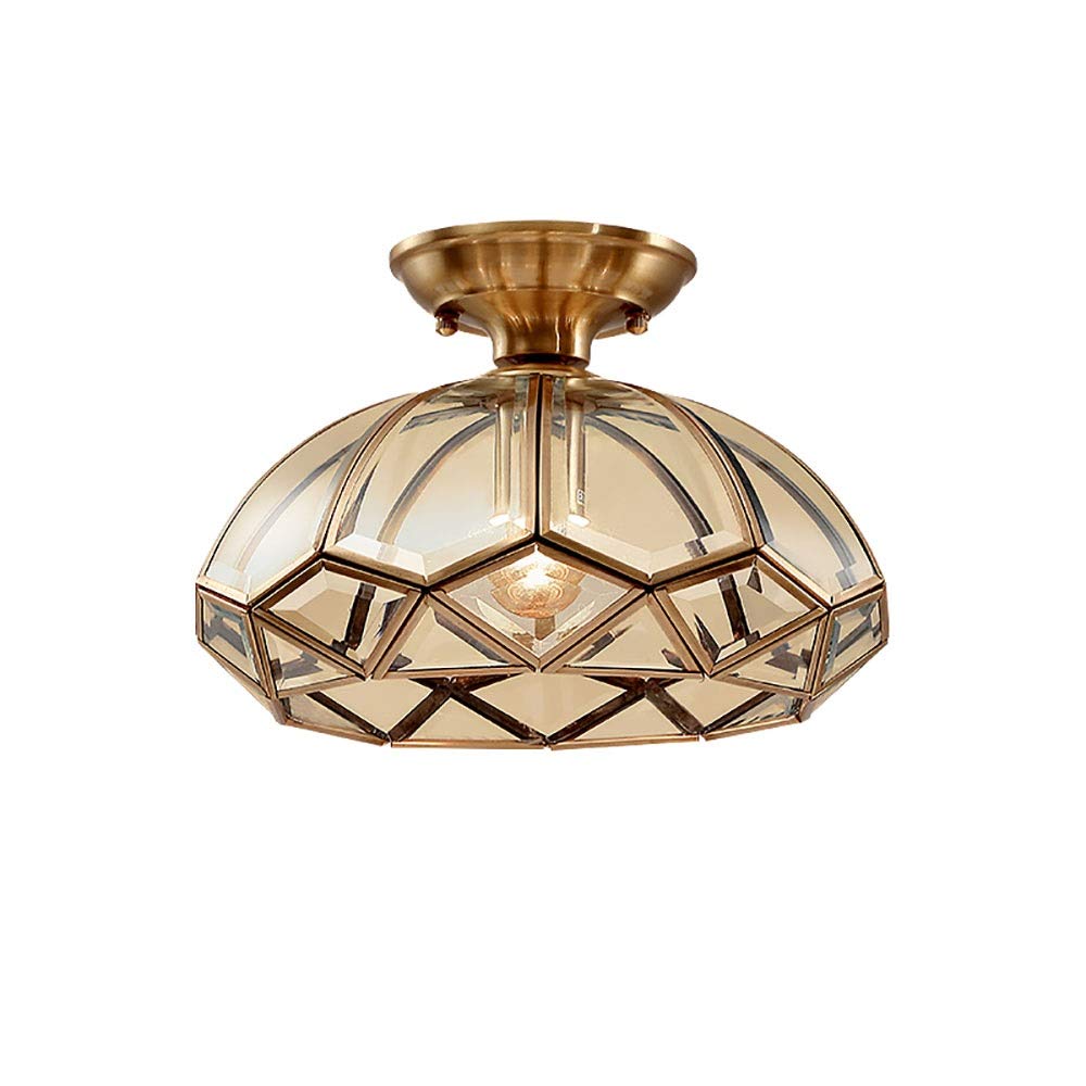 Lustre restaurant moderne en cuivre au design créatif et minimaliste
