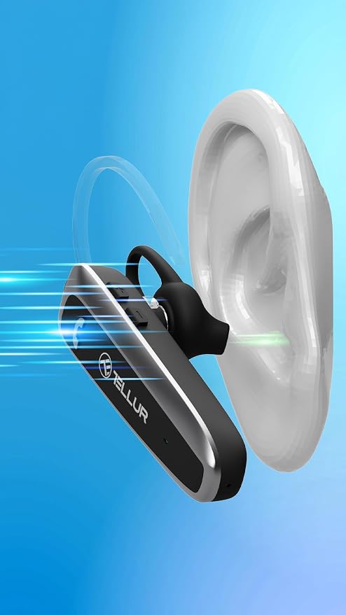 Auricular Bluetooth TELLUR VOX 95 In-ear Negro y Gris miniatura 7