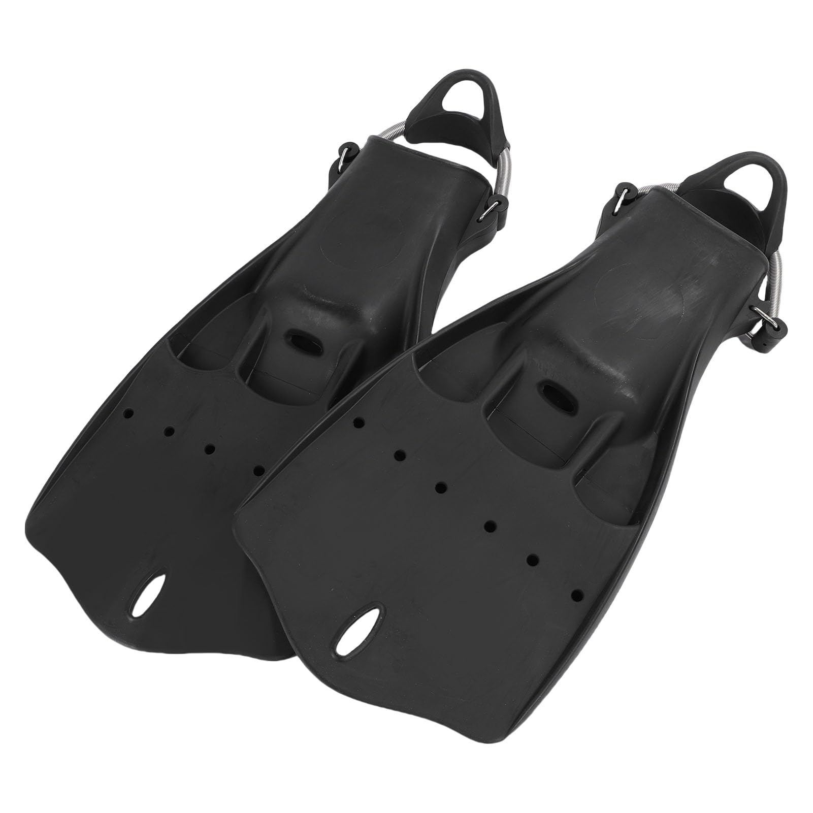 RiToEasysports Aletas de Buceo 2 Piezas con Hebillas Ajustables de Resorte, Aletas de Goma para Snorkel para Natación, Freediving