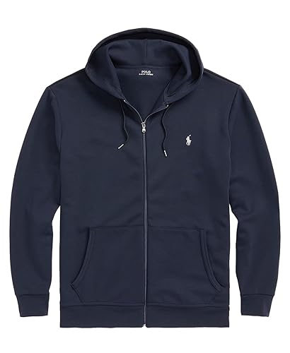 POLO RALPH LAUREN Big&Tall Double Kint Full Zip-Front Hoody Sweatshirt