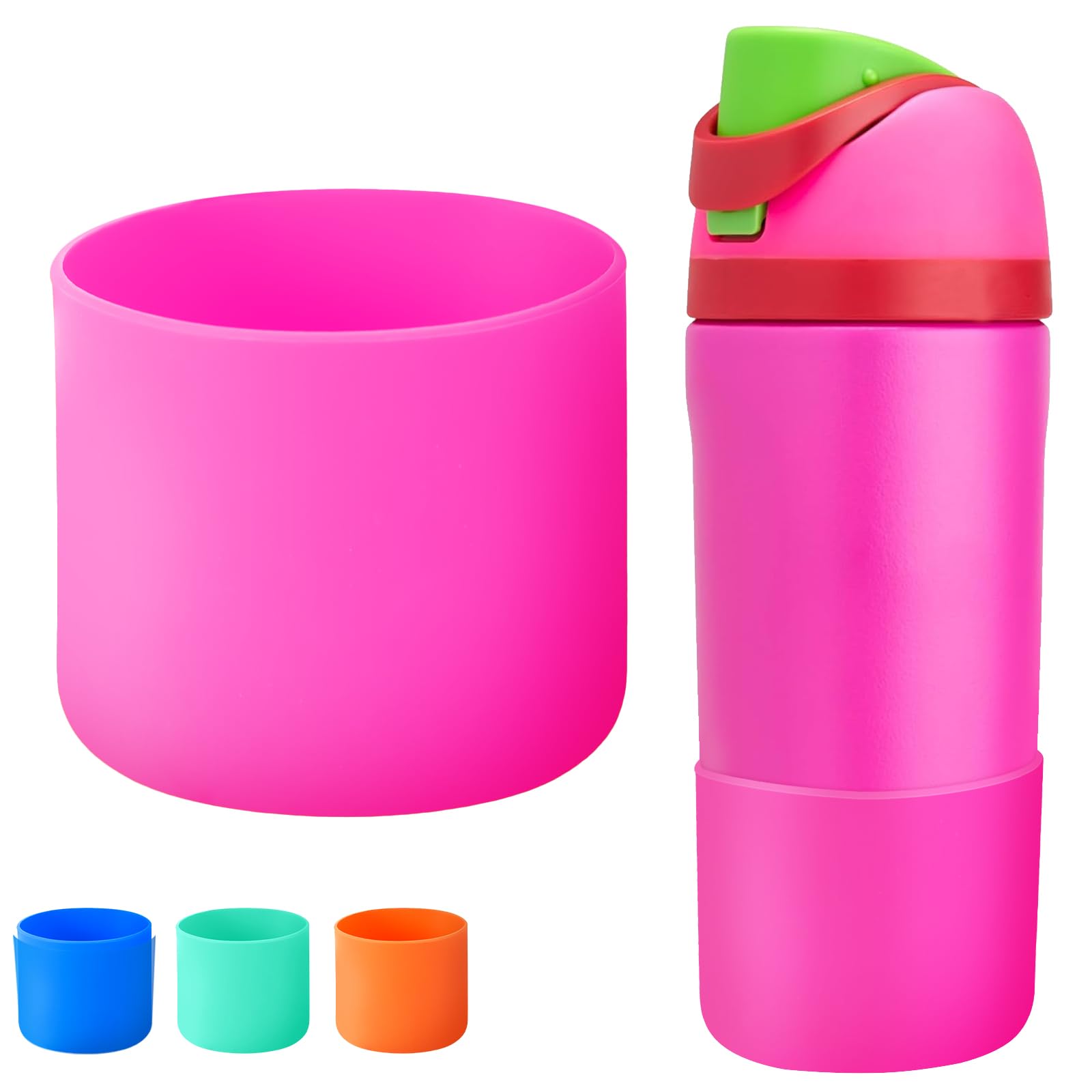 YPHJLZX Silicone Boot for Owala Water Bottle 16oz 14oz 12oz, Anti-Scratch Anti-Slip No Noise Protective Sleeve Compatible with Owala Cup, Insulated
