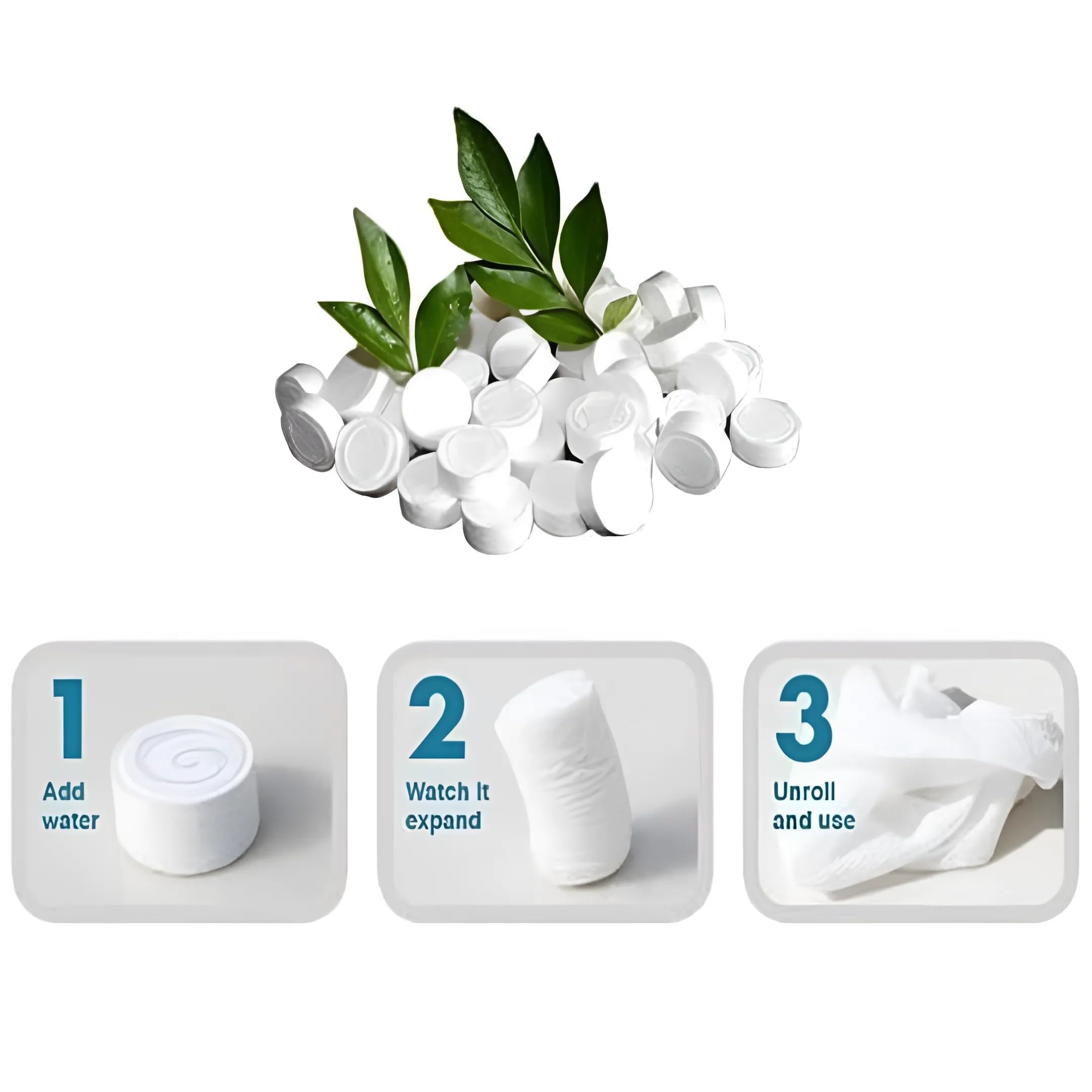 Mini Magic Coin Tissue Portable for Compressed Towel, Baby Wet Wipes Travel Disposable Napkins Camping Home Beauty Travel Sports Outdoor Tissue (PACK OF 150 PIECES, WHITE) (B0CYLWZJRT) Amazon Price History, Amazon Price Tracker