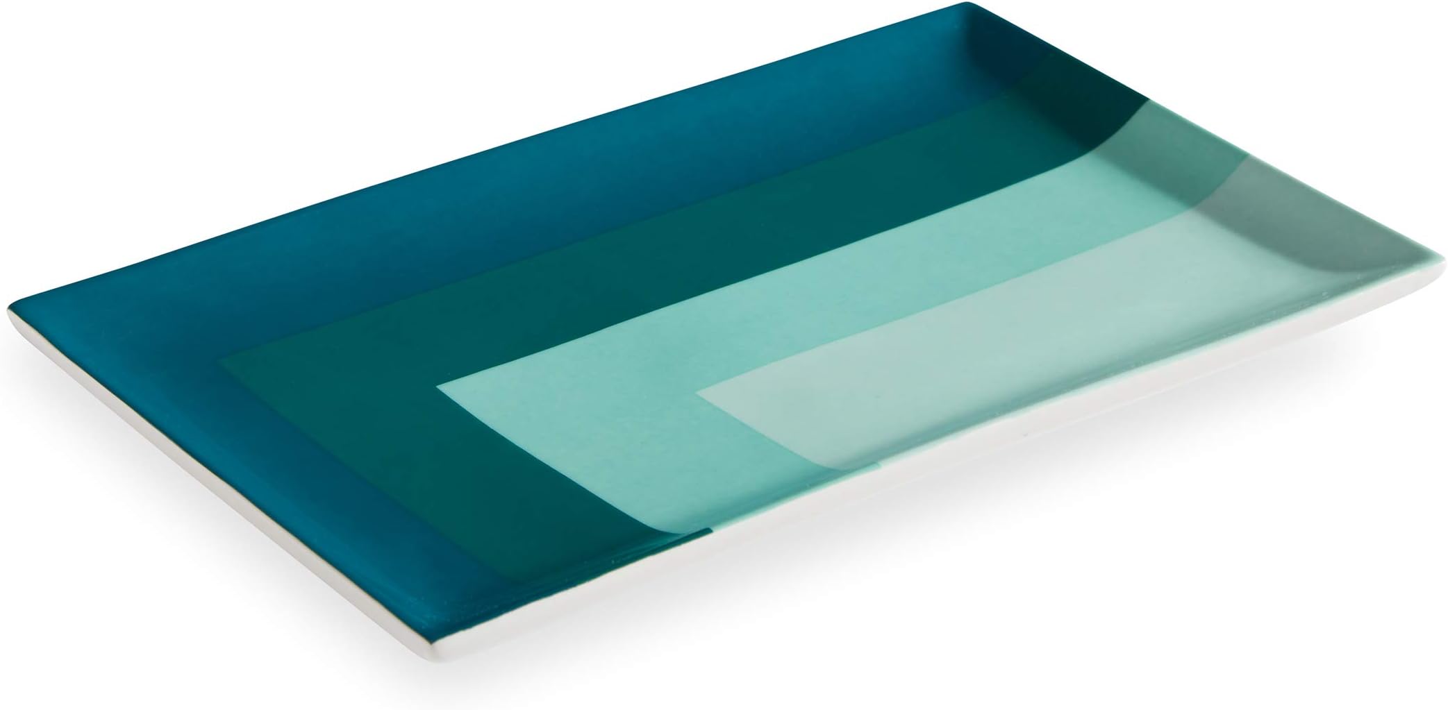 Now House by Jonathan Adler Chroma Trinket Decorative Tray, Green