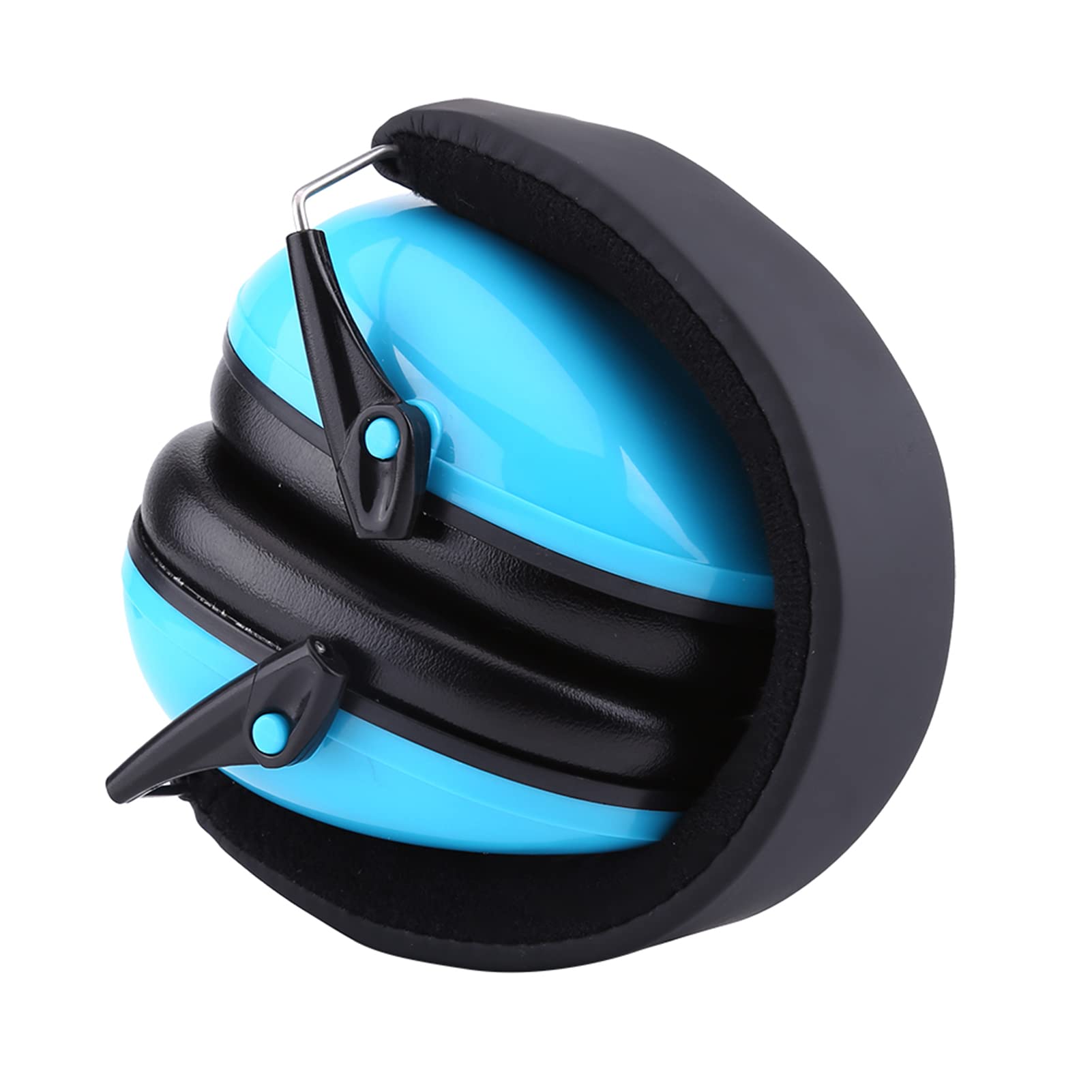AMONIDA Noise Reduction Earmuffs, Ear Defenders Unique Design Portable Foldable Comfortable Wear for School for Home for Outdoor(blue)