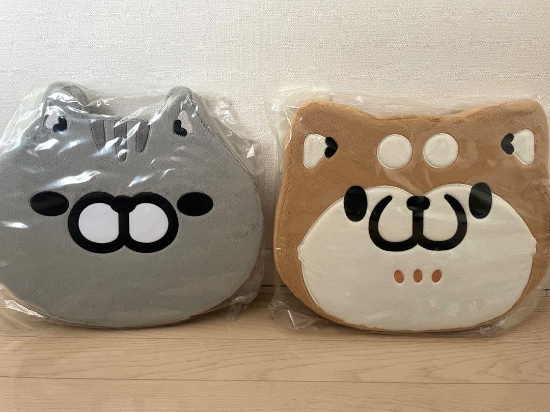 ボンレス犬とボンレス猫 座布団