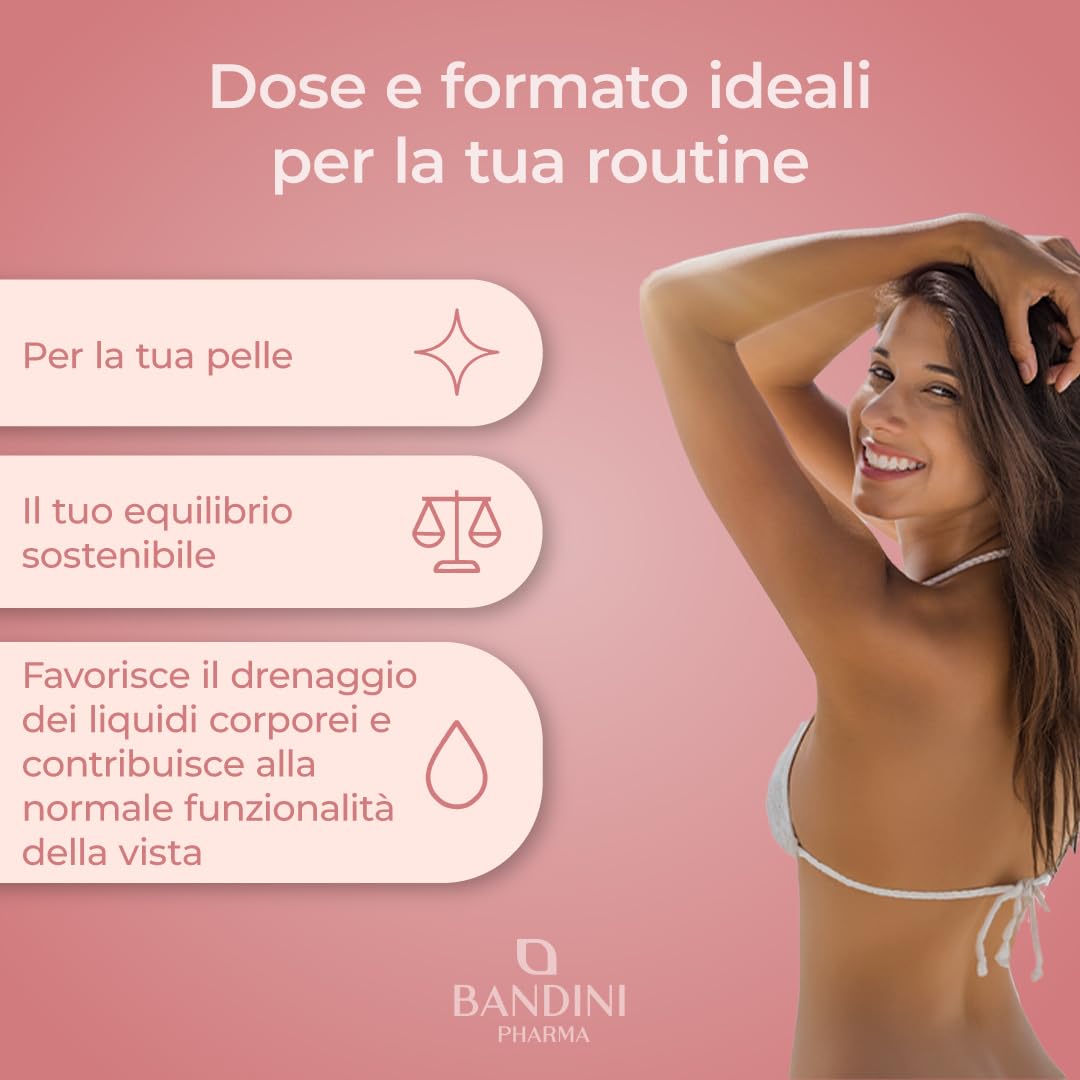 Bandini® Betacarotene | Integratore per Abbronzatura Forte Intensa e Pelle Radiosa | 180 Softgels | Apporto di Vitamina A per un Colorito Luminoso Tutto l’Anno | Sistema Immunitario