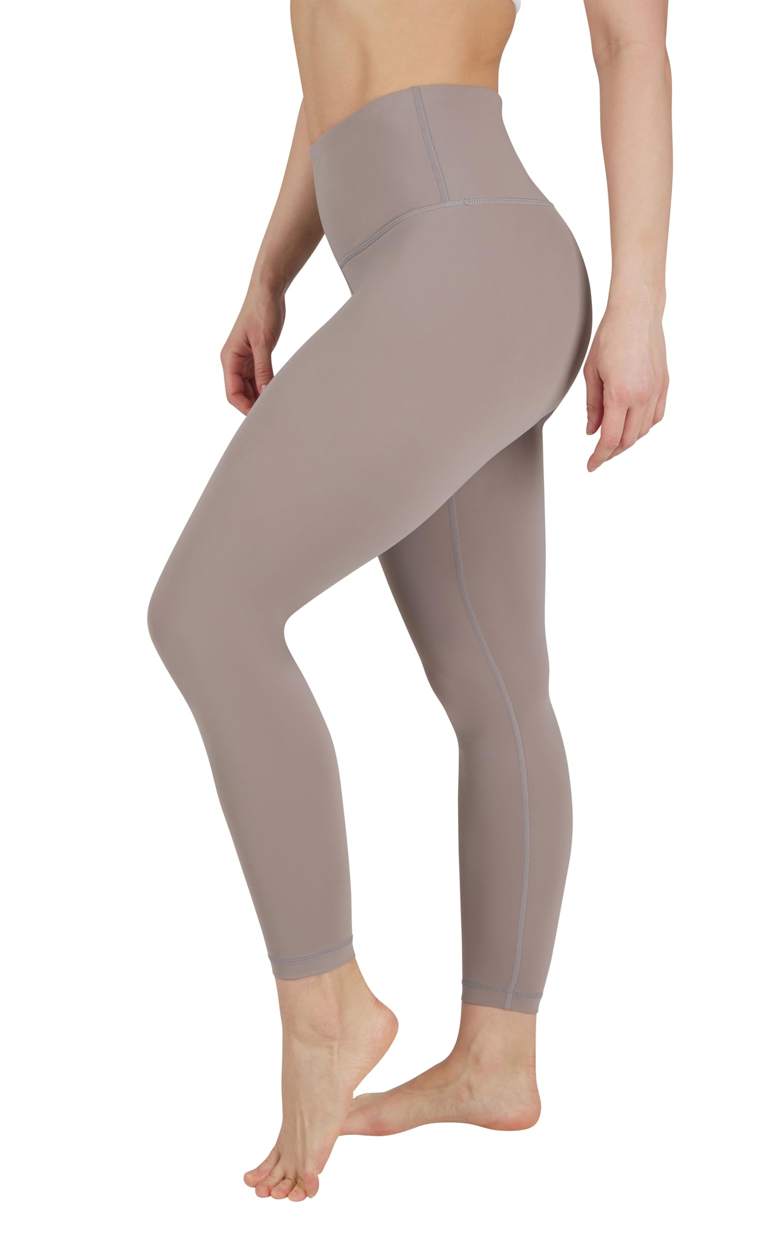 90 Degree By Reflex Womens High Waisted Leggings Buttery Soft Workout Squat Proof Gym Yoga Pants - Satellite - Medium