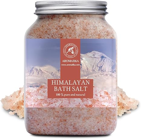 Himalaya Pink Crystal Salt 1300 g - 100% Pure & Natural - Natural Salt - Himalayan Salt for Good Sleep - Stress Relief - Bathing - Himalayan Bath Additive
