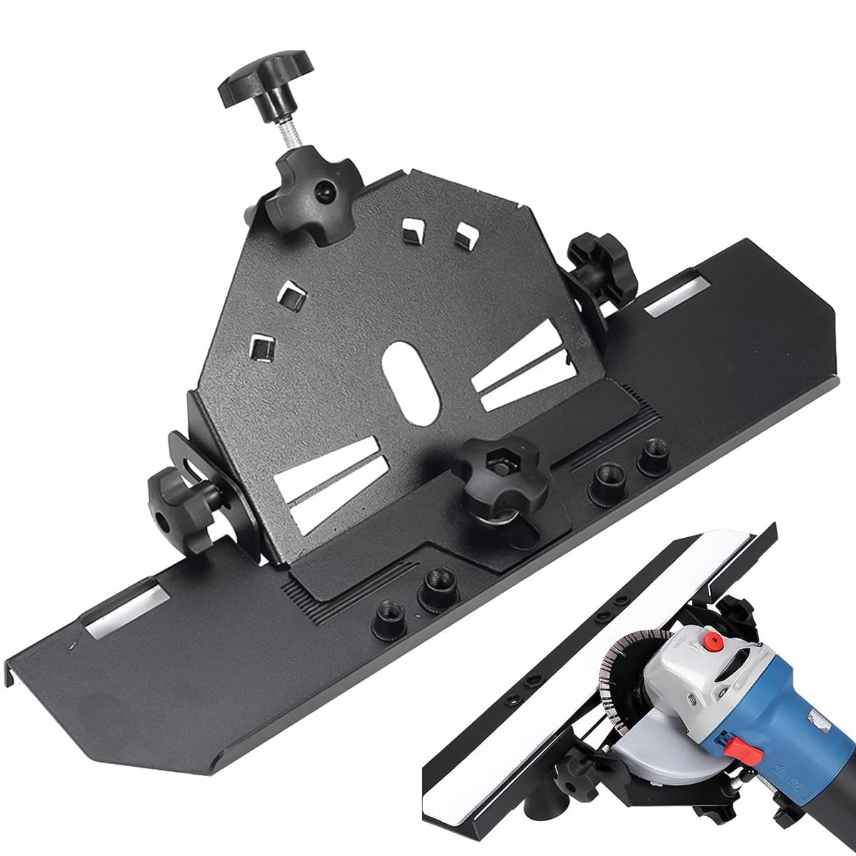 Serplex® 45 Degree Chamfering Attachment for Angle Grinder Holder Angle Grinder Tile Chamfering Stand Tool, Adjustable Angle Grinder Bracket for 115/125 Type Angle Grinders (B0D9VCR8FG) Amazon Price History, Amazon Price Tracker