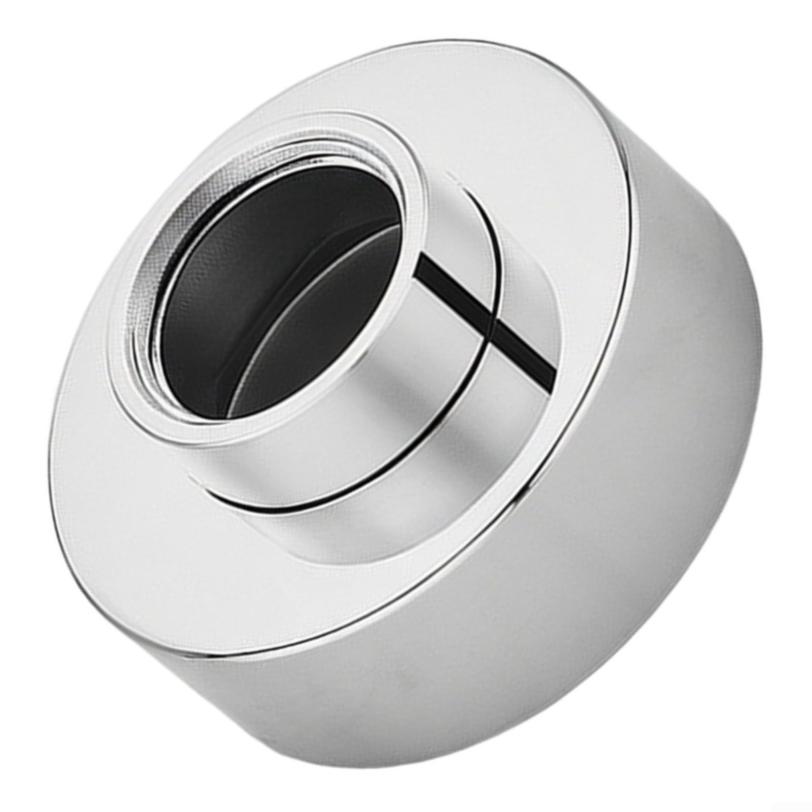 Piastra di copertura per rubinetto doccia, 23-60 mm, argento (6