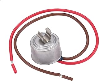4387503 Refrigerator Bimetal Defrost Thermostat, Replacement for Whirlpool, Kenmore, Replaces WP4387503 343917 61002113 PS...