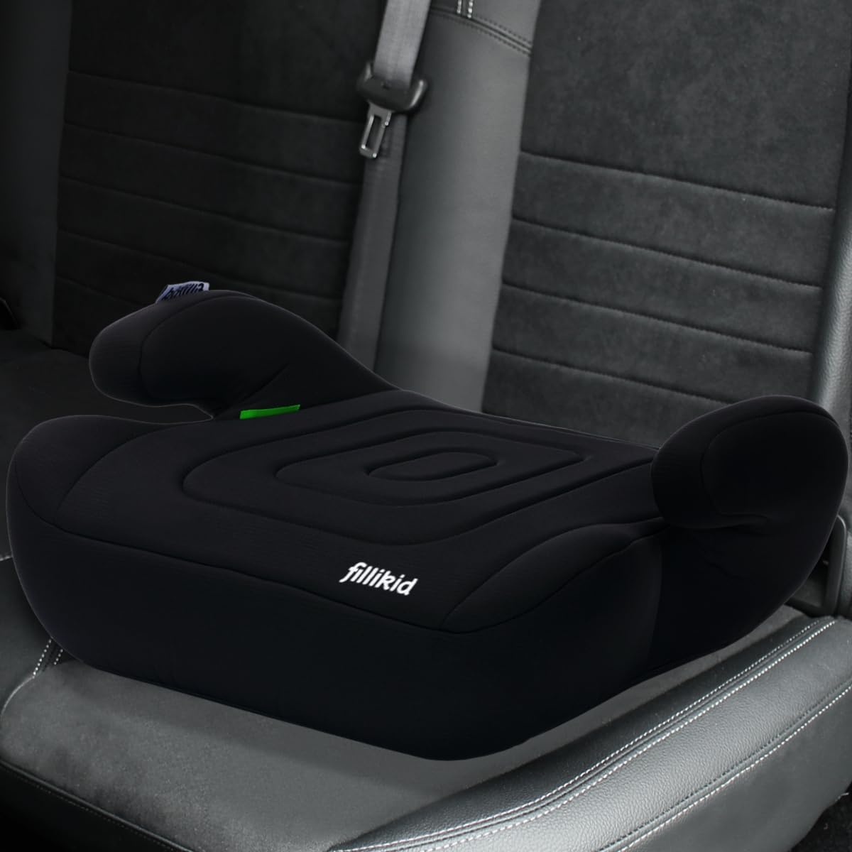 2x Sitzerhöhung Norm R129 Kindersitzerhöhung Auto Sitz Kindersitz schwarz
