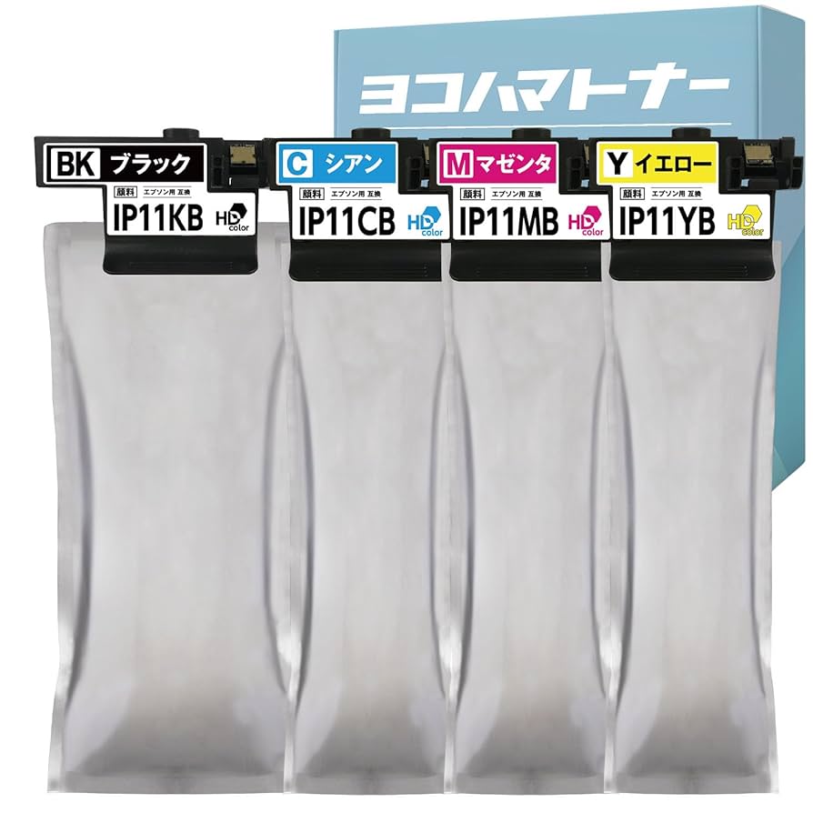 大容量　EPSON IP11シリーズ トナーカートリッジ 4色セット 大容量 EPSON IP11シリーズ トナーカートリッジ 4色セット 大