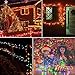 MYGOTO Xmas Lights String Lights 500 LED 165feet 8 Modes Plug in String Lights 30V Fairy Lights Home Garden Party Wedding Xmas Tree Bedroom Window Curtain Decoration(Multicolor)