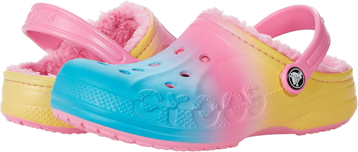 Crocs Baya Printed Lined Clog (Toddler/Little Kid) : Clothing, Shoes & Jewelry
