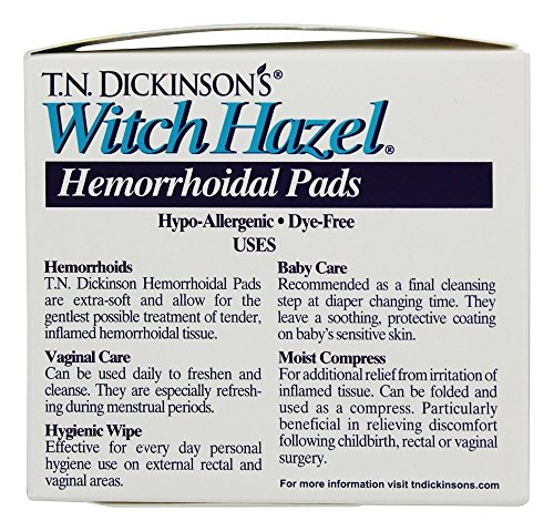 Dickinson Brands Hemorrhoidal Pads - 100 Pads #TOP3