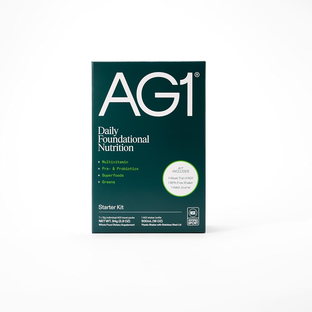 Amazon.com: AG1 Athletic Greens Multivitamin and Probiotic 7