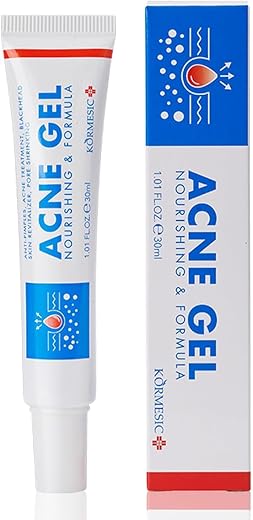 Acne Gel Cream for Face Care, Nourishing Formula for Blemish Prone Skin, Lightweight Daily Skin Care Gel,Lightweight Moist...