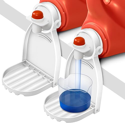 Portavasos para detergente para ropa sucia, paquete de 2 unidades, organizador de goteo de detergente para mantener la habitación ordenada,