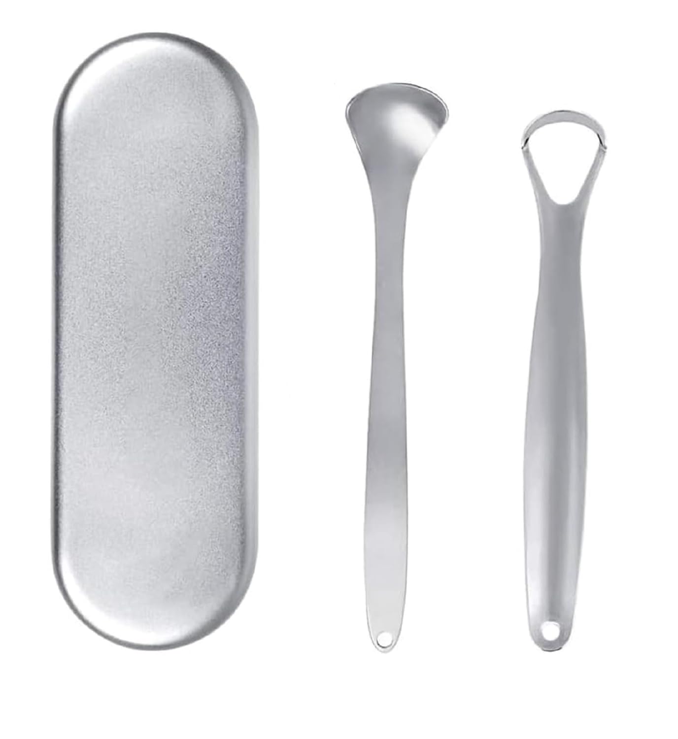 Rainbow Prime Stainless Steel Tongue Cleaner for Men, Women & Kids