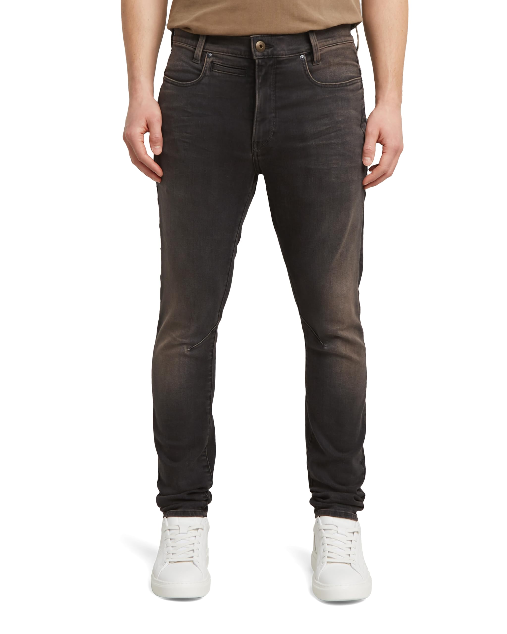 8719965012981 D-STAQ Jean Slim 3D, Multicolore (Antique Faded Brown Clay D05385-b964-h445), 32W / 30L