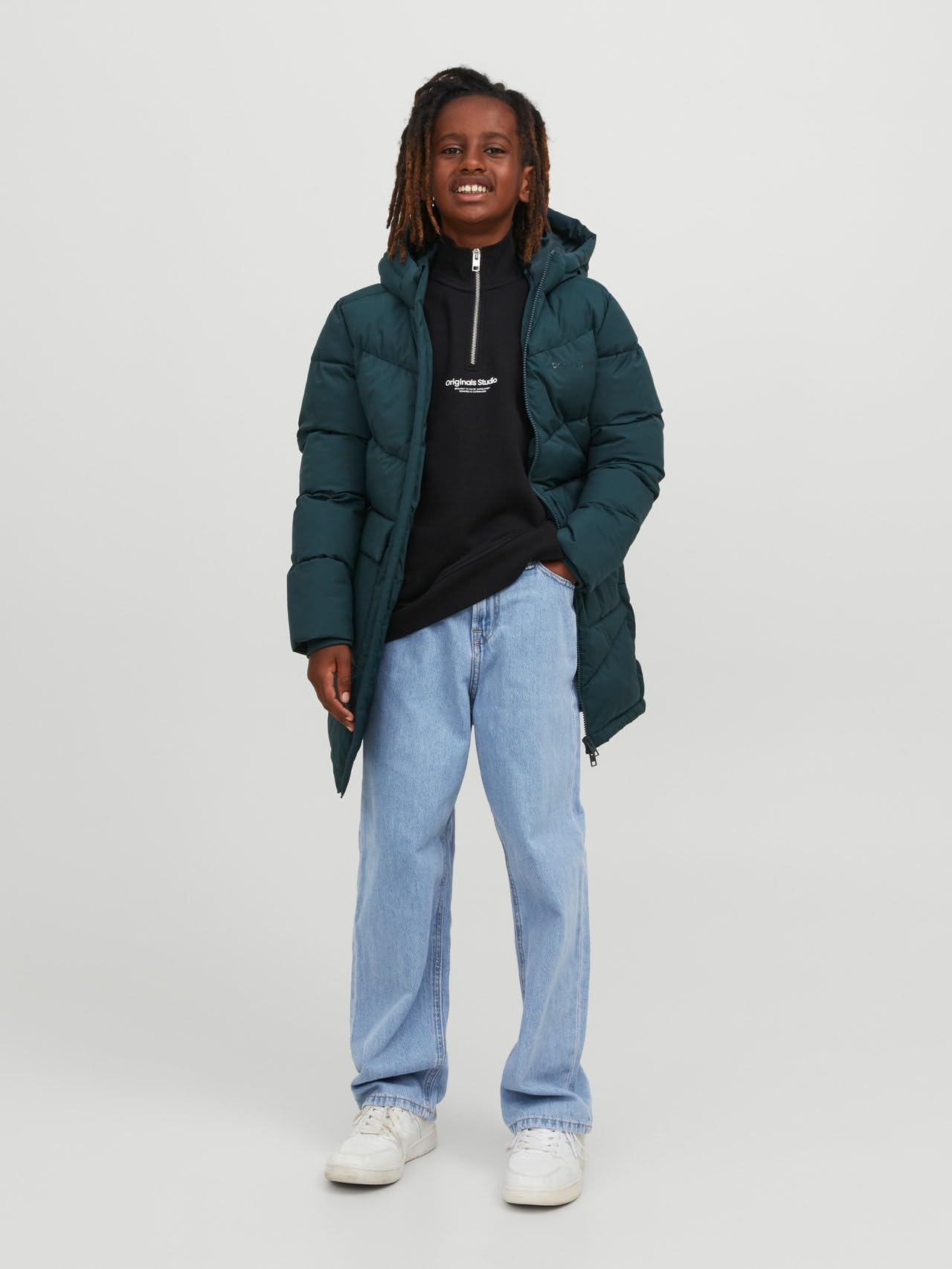 JACK & JONES Baggy fit Jeans JJIALEX Jjoriginal AKM 710 Noos JNR Baggy fit Jeans Junior
