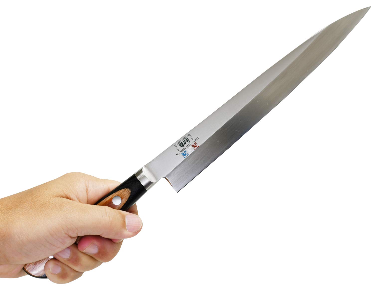 Amazon｜堺刀司 柳刃包丁 シルバー 刃渡り:約210mm MXM 刺身包丁 A
