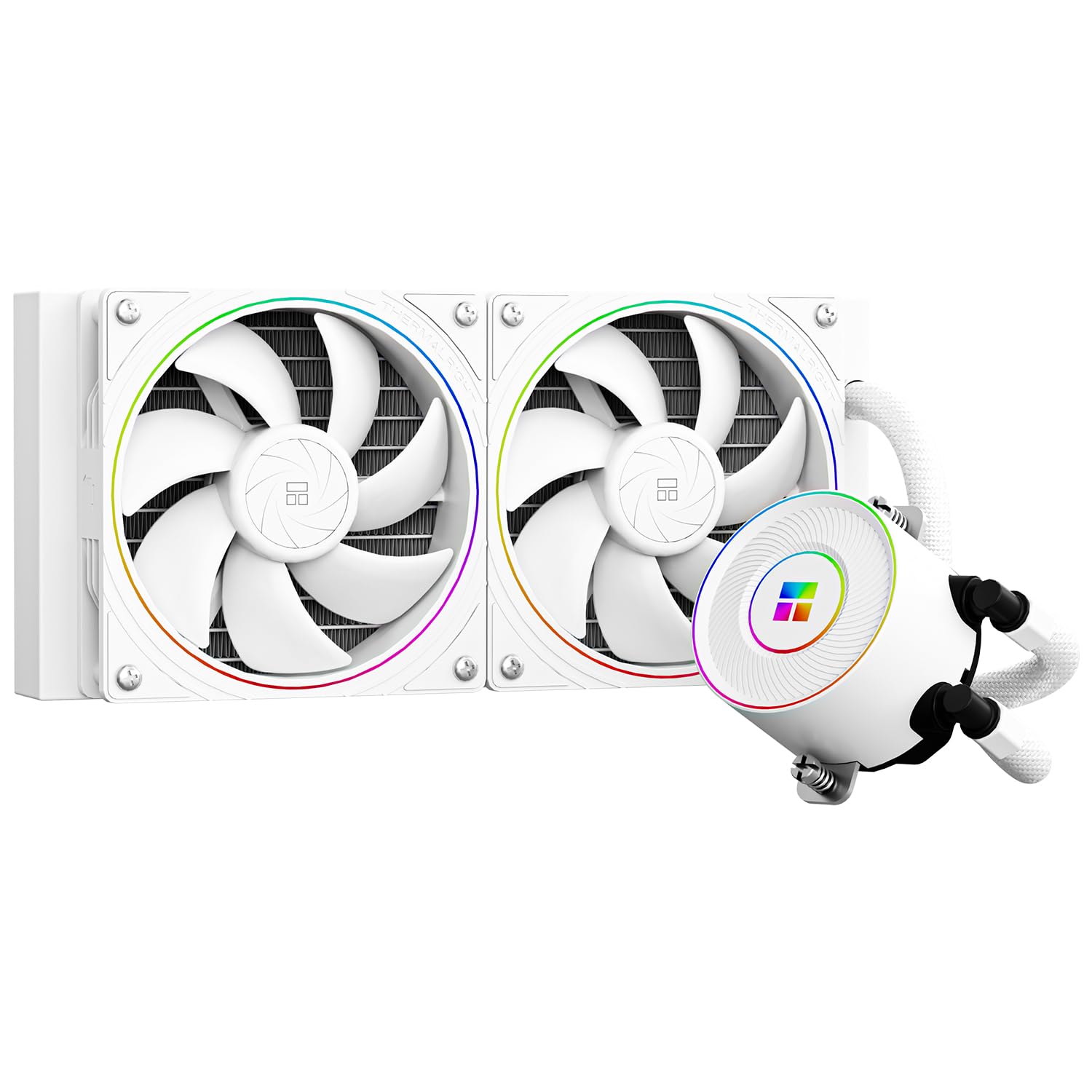 Amazon.co.jp: Thermalright Aqua Elite 240 V5 ARGB ホワイト AIO CPU