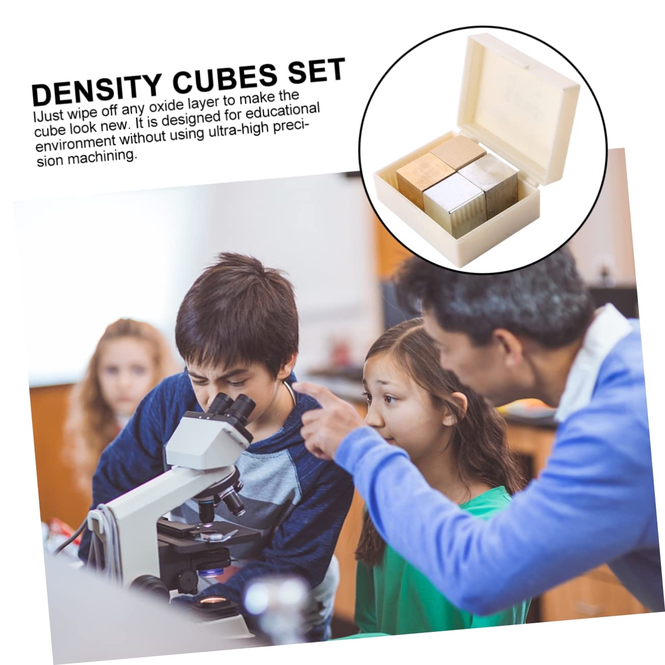 Alipis 2 Series De Metal Hierro Aluminio Para Experimentos De Educación Científica Material Didáctico Para Clases De Física Y Colecciones Decorativas 4 Piezas*2
