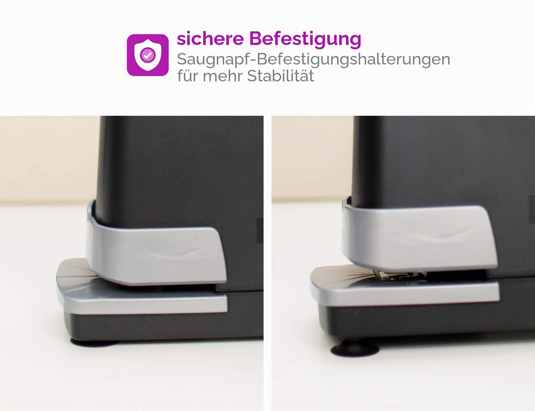 PaperPro inGENIOUS 30, 02210-220V-EU Elektrischer Hefter, Heftklammern bis zu 25 Blatt, schwarz