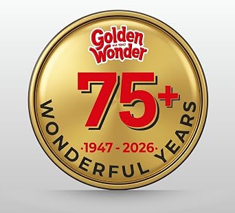 Golden Wonder Multipack Crisps Ready Salted 4 x Pack of 6 (25g)