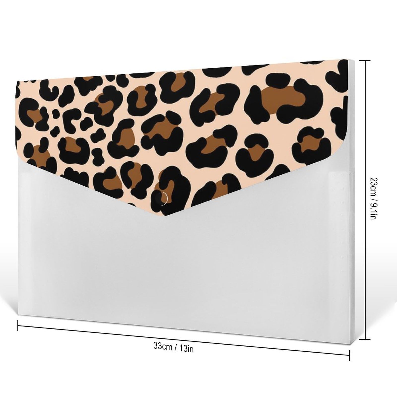 オーダーメイド【ドキュメントケース】L（A4）■ヒョウ