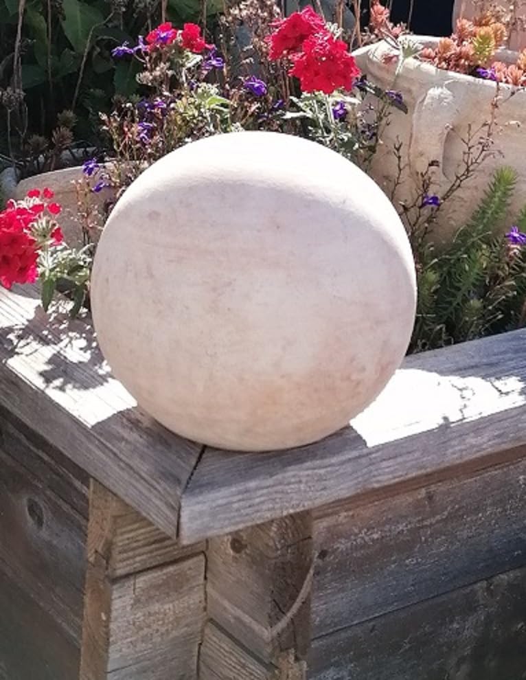 Schöne Kugel ca. 12 cm Durchmesser aus Terracotta Terrakotta, Kugel...