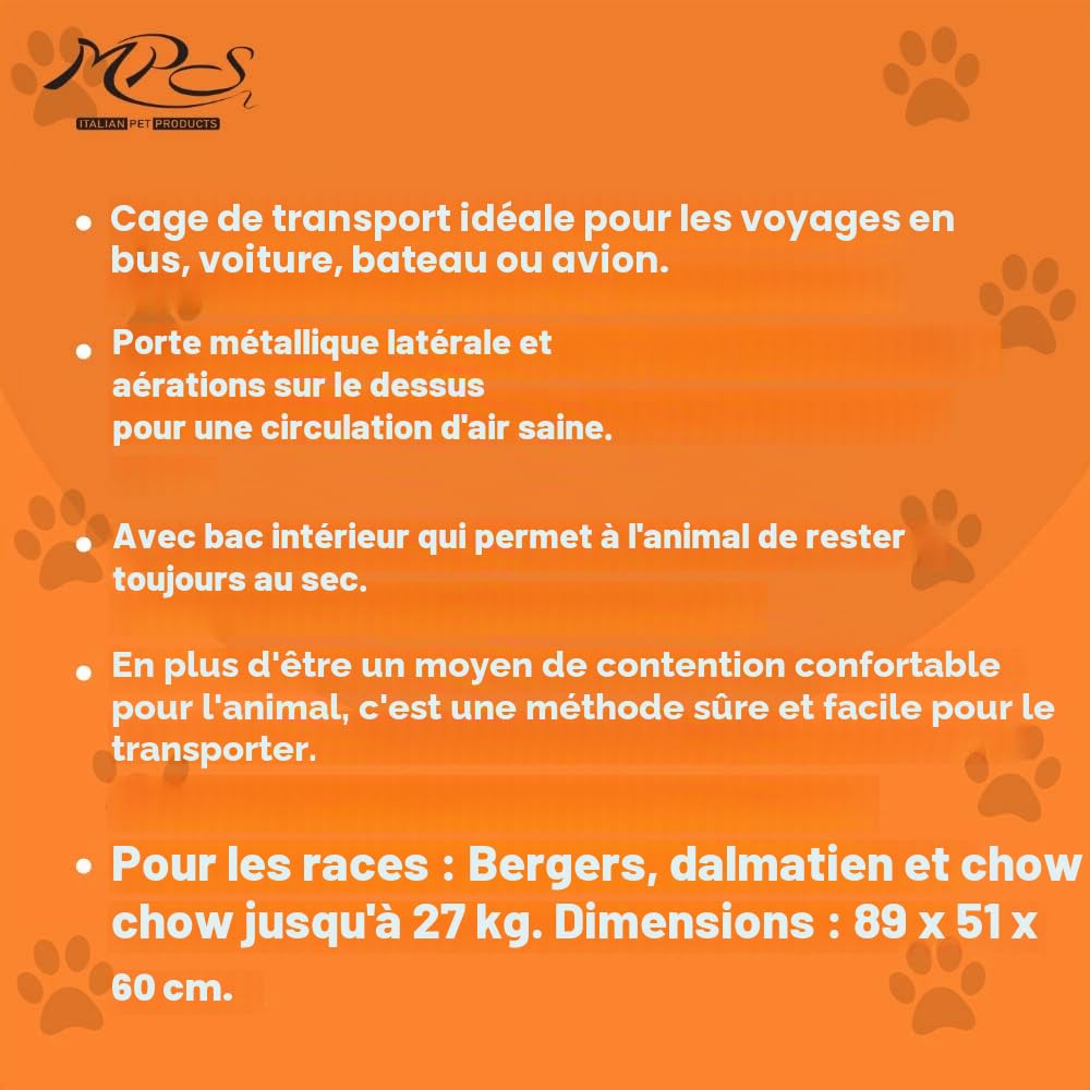 Ferribiella - Transportin Pet Carrier para Perro - 89x51x60 cm,
