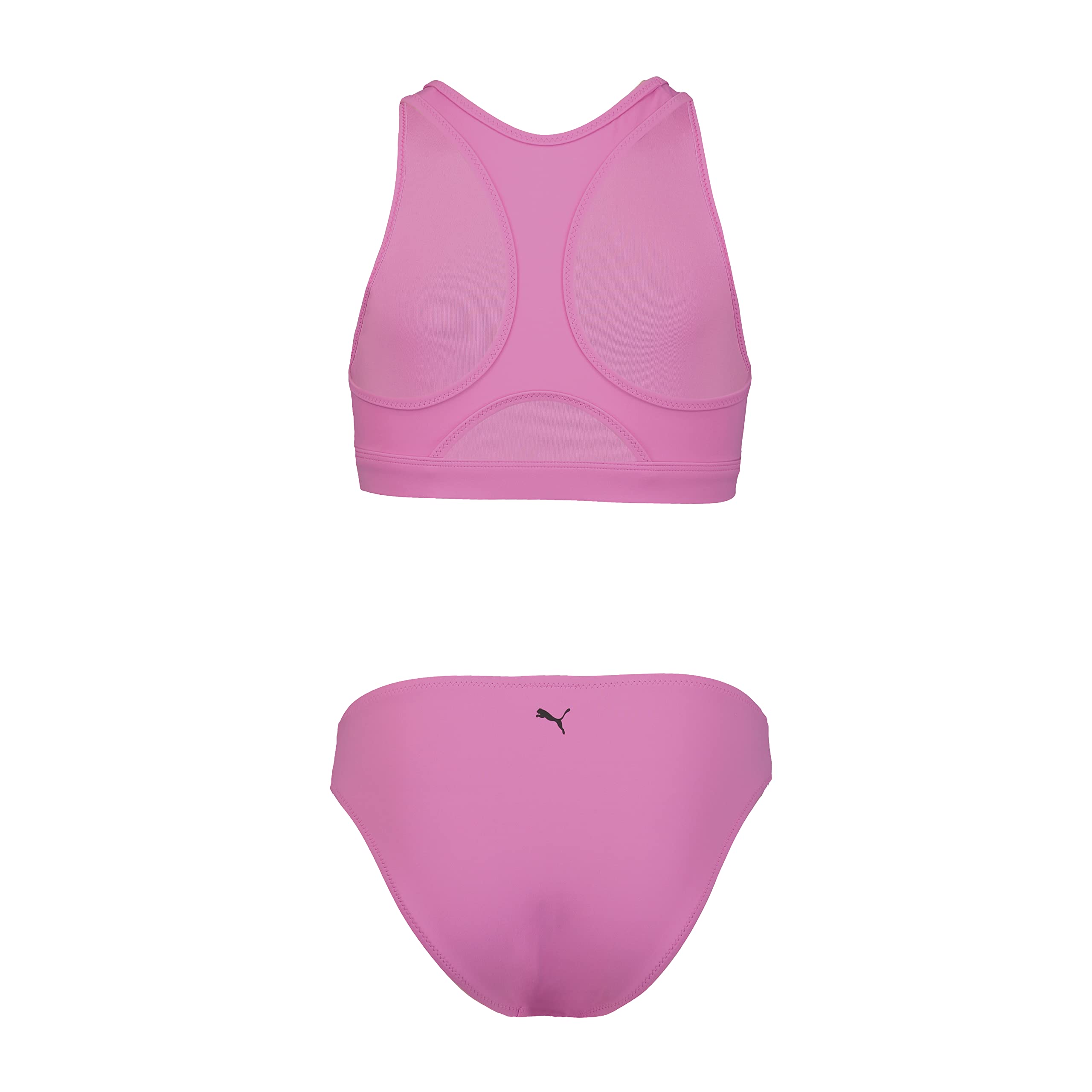 PUMA Dziewczęce bikini + szorty zestaw, Opera Mauve, 164